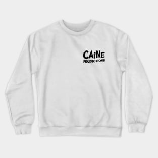 Caine Productions Logo Black Crewneck Sweatshirt